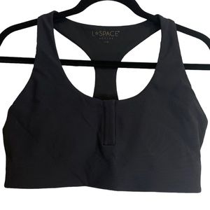 L*Space black sports bra